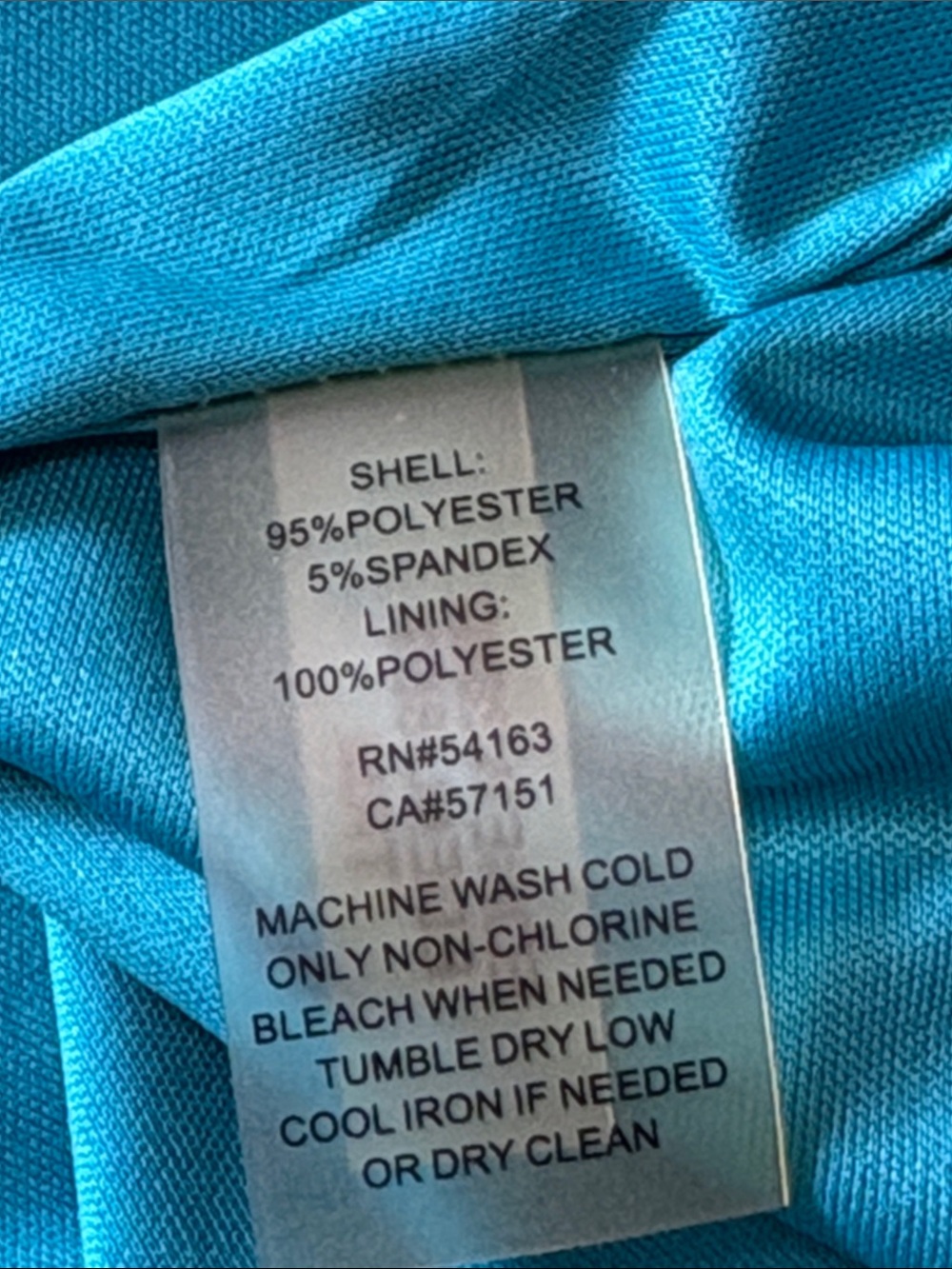 NWOT Ellen Tracy Teal colorful dress - Picture 6 of 10